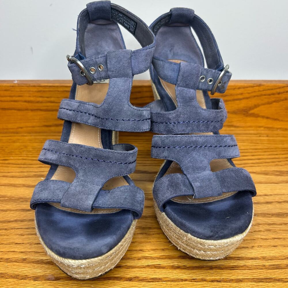 Ugg WOMEN Size 9 UGG LAURI 1000403/NGHT SANDALS Suede - Picture 6 of 12